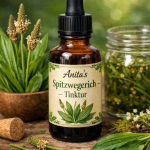 Anita`s  Spitzwegerich – Tinktur
